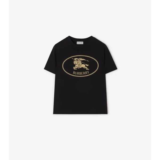 Camiseta de algodón con estampado Knight