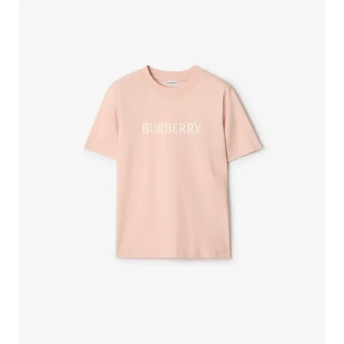 Camiseta de algodón con logotipo