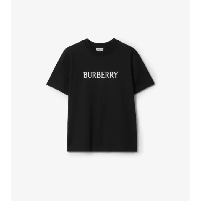 Camiseta de algodón con logotipo