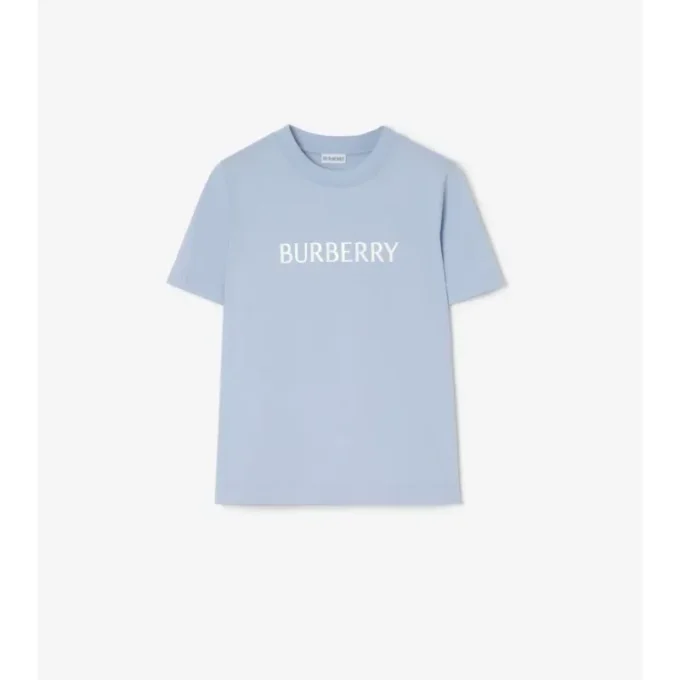 Camiseta de algodón con logotipo