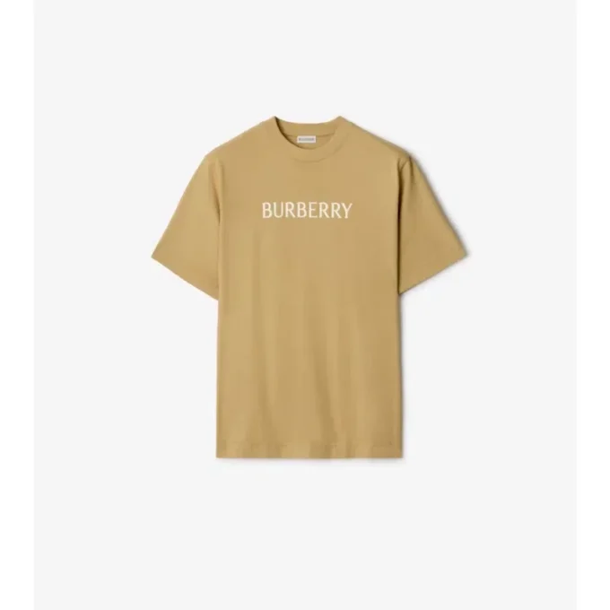 Camiseta de algodón con logotipo