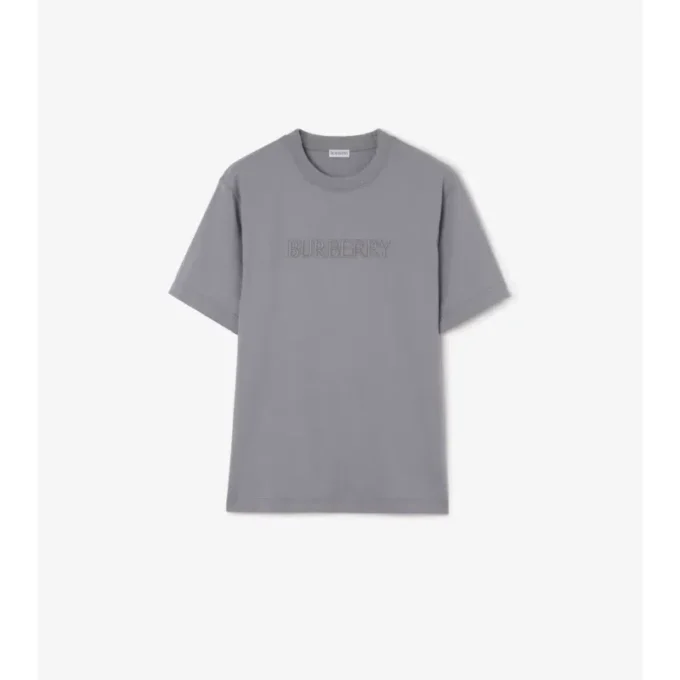 Camiseta de algodón con logotipo