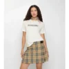 Camiseta de algodón con logotipo