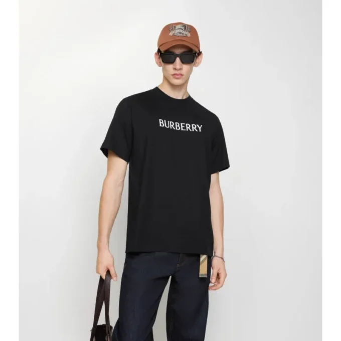 Camiseta de algodón con logotipo