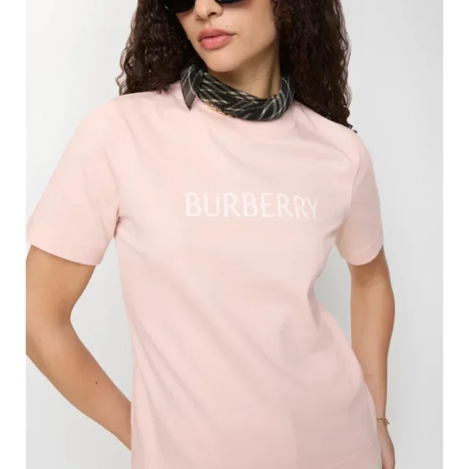 Camiseta de algodón con logotipo
