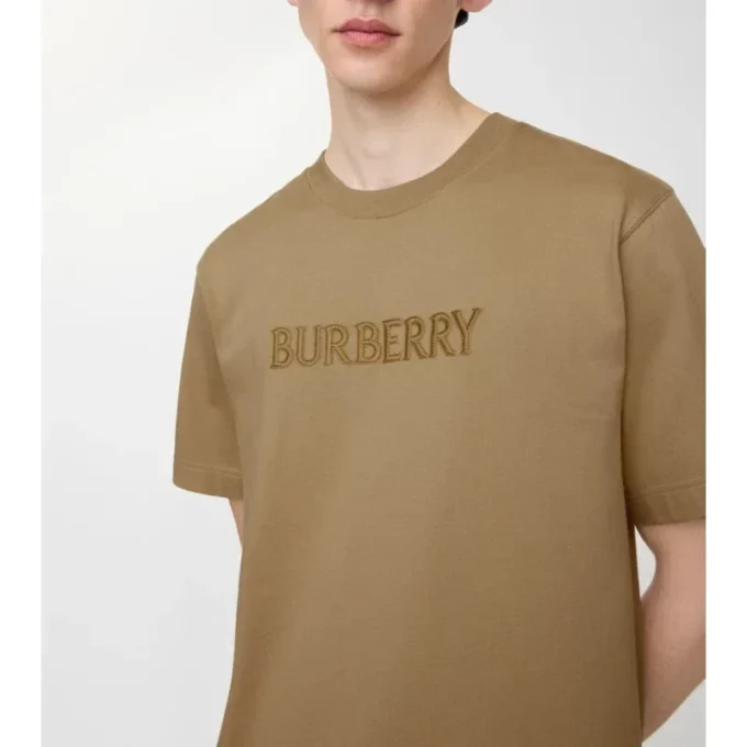 Camiseta de algodón con logotipo
