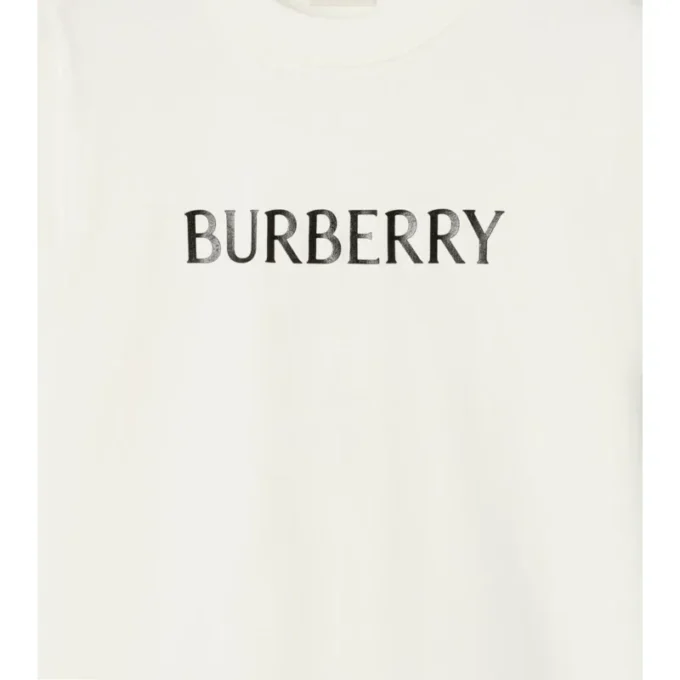 Camiseta de algodón con logotipo