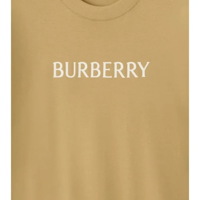 Camiseta de algodón con logotipo