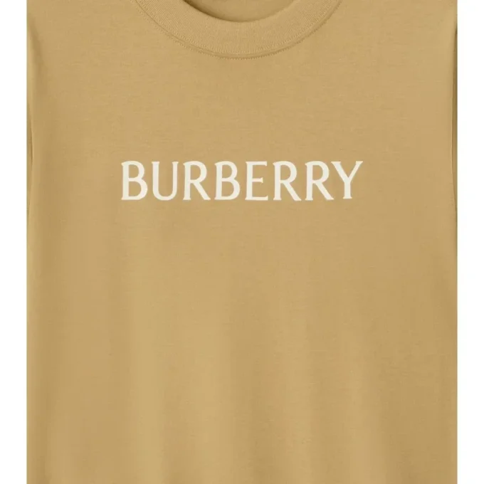Camiseta de algodón con logotipo