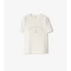 Camiseta de algodón con logotipo gótico