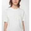 Camiseta de algodón con logotipo gótico