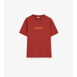 Camiseta de algodón con logotipo Heritage