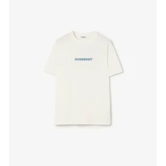 Camiseta de algodón con logotipo Heritage