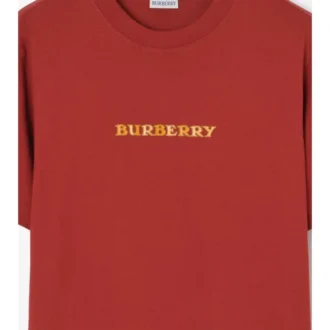 Camiseta de algodón con logotipo Heritage