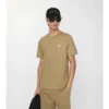 Camiseta de algodón con ribetes a cuadros
