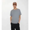 Camiseta de algodón con ribetes a cuadros