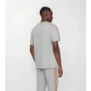 Camiseta de algodón con ribetes a cuadros