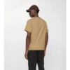 Camiseta de algodón con ribetes a cuadros