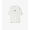 Camiseta de algodón con rosas