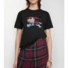 Camiseta de algodón Crystal EKD