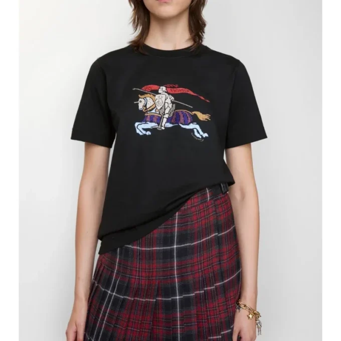 Camiseta de algodón Crystal EKD