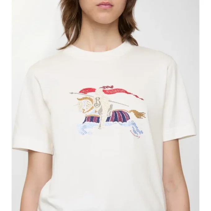 Camiseta de algodón Crystal EKD