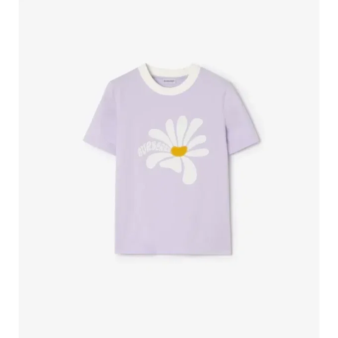 Camiseta de algodón Daisy