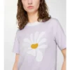 Camiseta de algodón Daisy