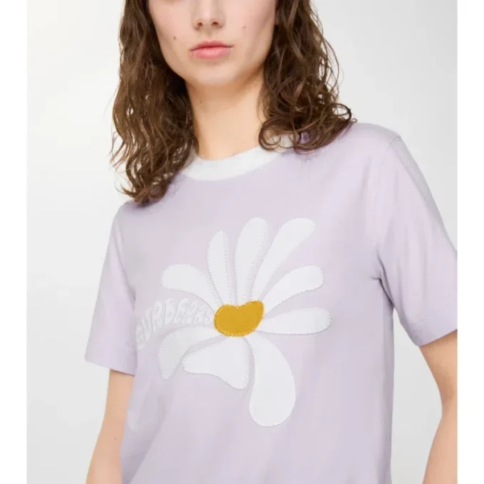 Camiseta de algodón Daisy