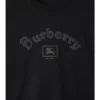 Camiseta de algodón de manga larga con logotipo gótico