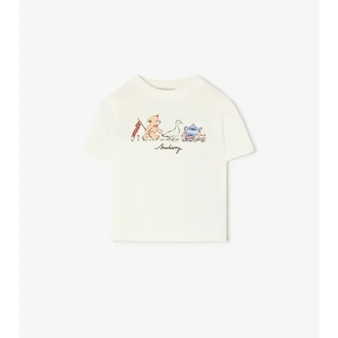 Camiseta de algodón de Thomas Bear and Friends