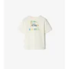 Camiseta de algodón EKD multicolor