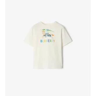 Camiseta de algodón EKD multicolor