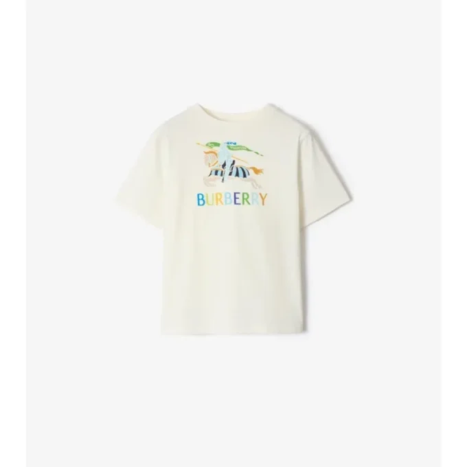 Camiseta de algodón EKD multicolor