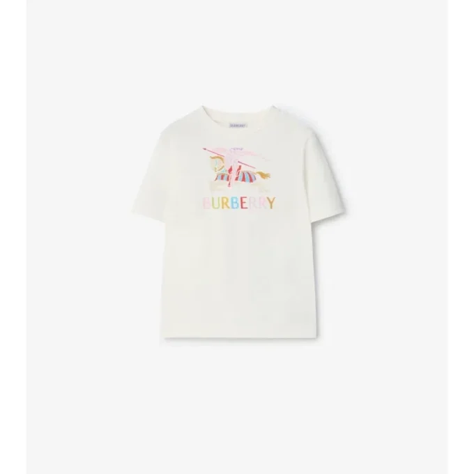 Camiseta de algodón EKD multicolor
