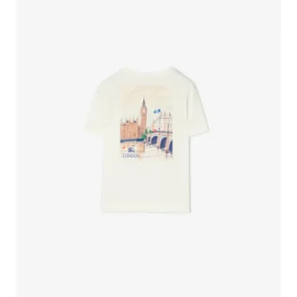 Camiseta de algodón London Bear