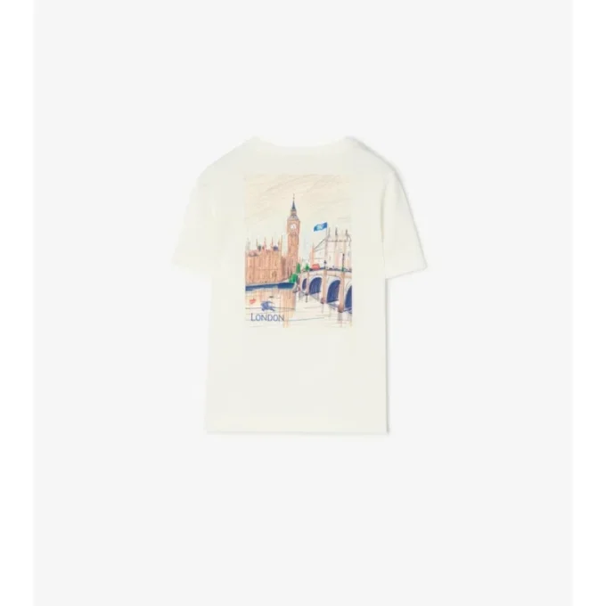Camiseta de algodón London Bear