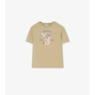 Camiseta de algodón New York Bear