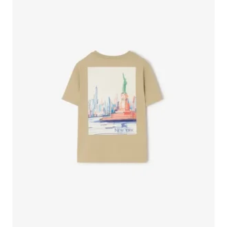 Camiseta de algodón New York Bear