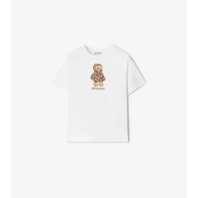 Camiseta de algodón Puffer Bear