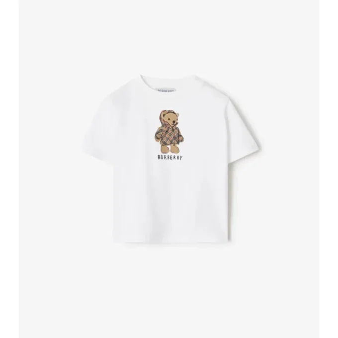 Camiseta de algodón Puffer Bear