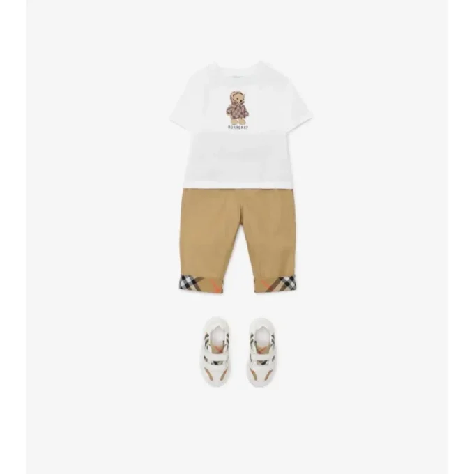 Camiseta de algodón Puffer Bear