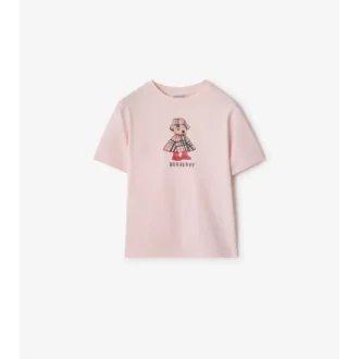 Camiseta de algodón «Rainy Day Bear»