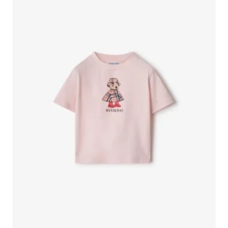 Camiseta de algodón «Rainy Day Bear»