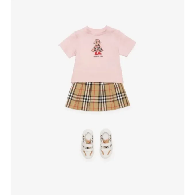 Camiseta de algodón «Rainy Day Bear»