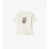 Camiseta de algodón «Surfer Bear»