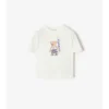 Camiseta de algodón «Surfer Bear»