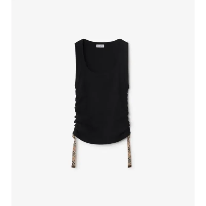 Camiseta sin mangas de mezcla de algodón Festival