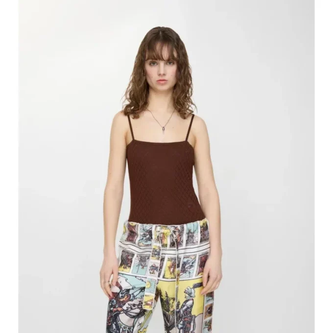 Camisola de mezcla de seda