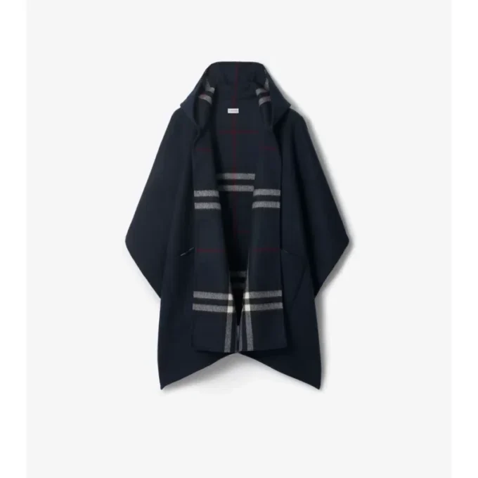 Capa con capucha de cachemira